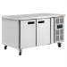 Polar 2-deurs patisserie counter 427L