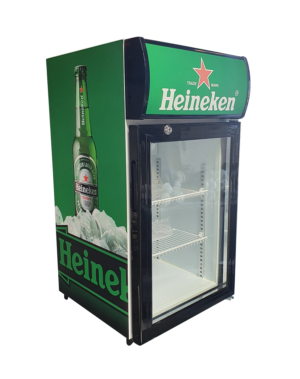 spelen als Almachtig Showroommodel: Heineken 50 liter 1 deurs koelkast