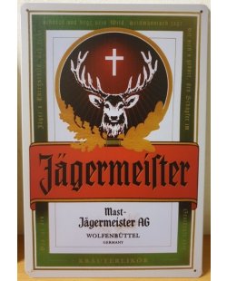 Reclamebord: Jagermeister