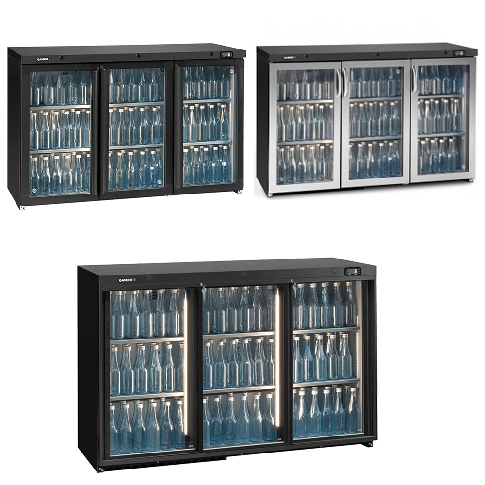 Gamko Maxiglass 3-deurs flessenkoeling
