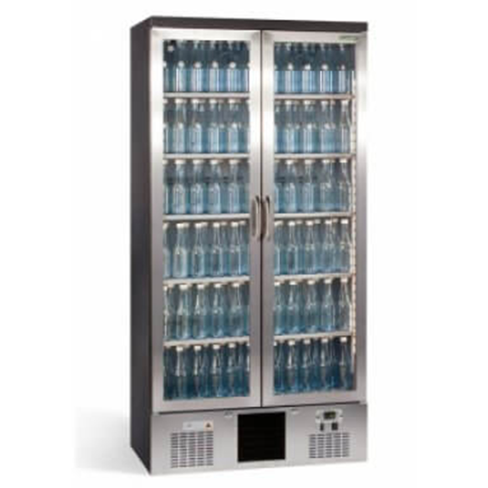 Gamko Maxiglass 2-deurs flessenkoeling 500 liter - Afbeelding 2