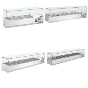 Opzetkoelvitrine GN 1/3