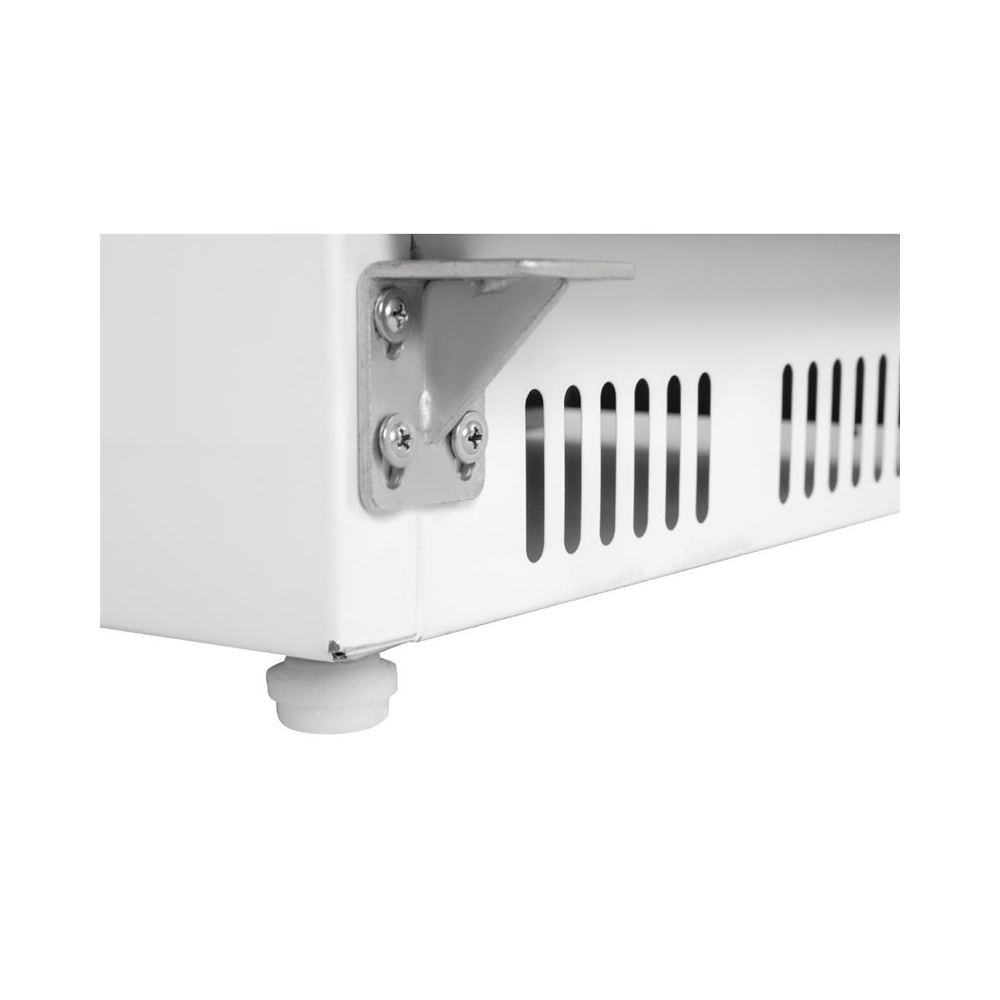 Polar C-serie evenementen glasdeurkoelkast 400 liter – RVS (Inox) frame - Afbeelding 10