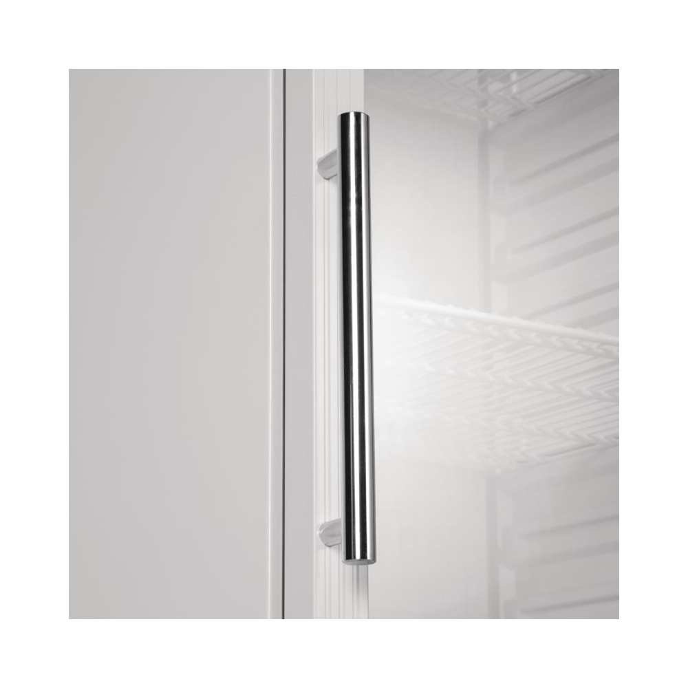 Polar C-serie evenementen glasdeurkoelkast 400 liter – RVS (Inox) frame - Afbeelding 13