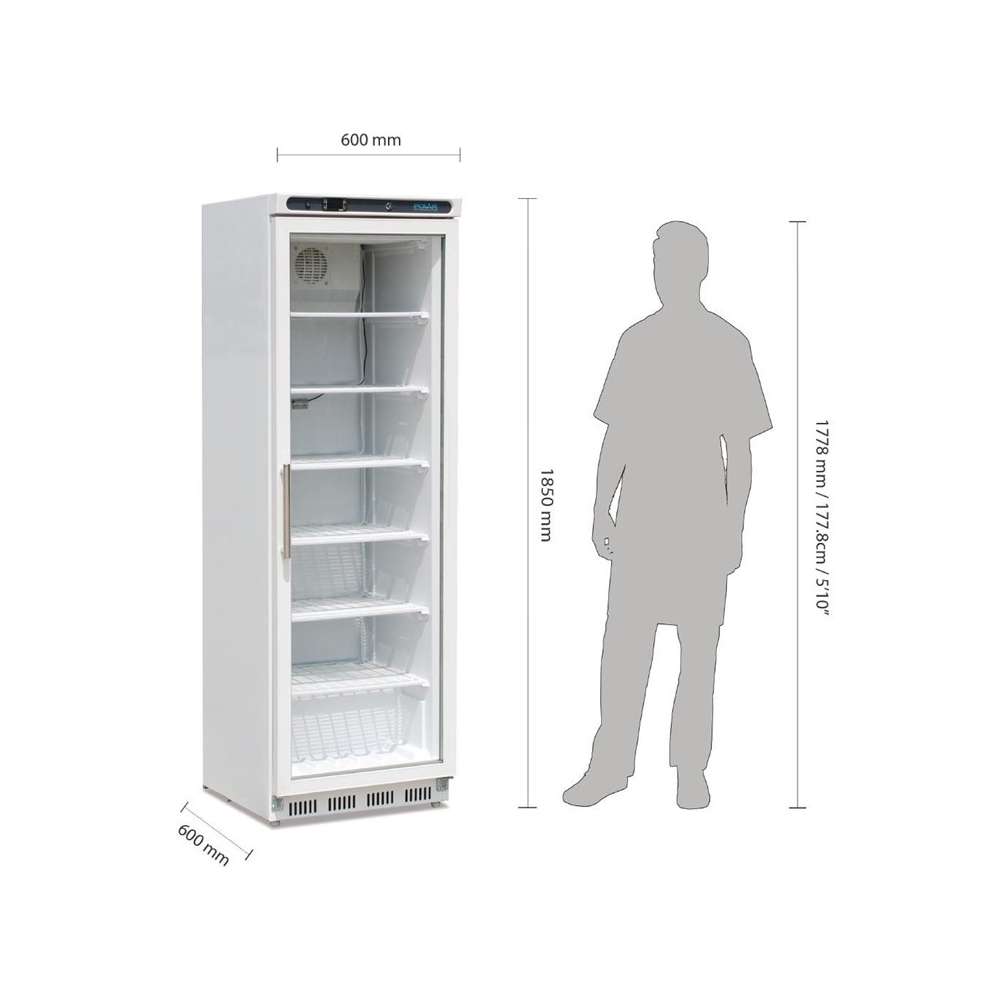 Polar display vriezer 365L - Afbeelding 4
