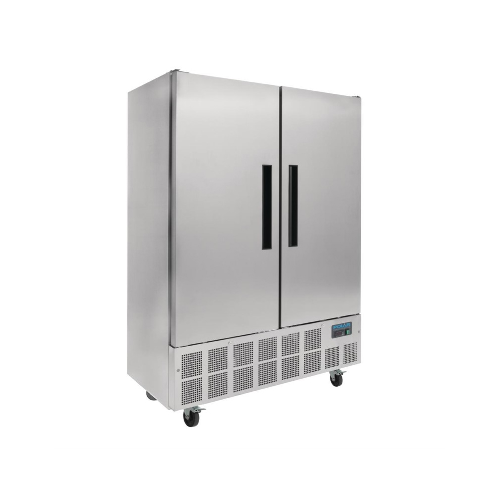 Polar G-serie 2-deurs slimline RVS koeling 960L - GD879 (5)
