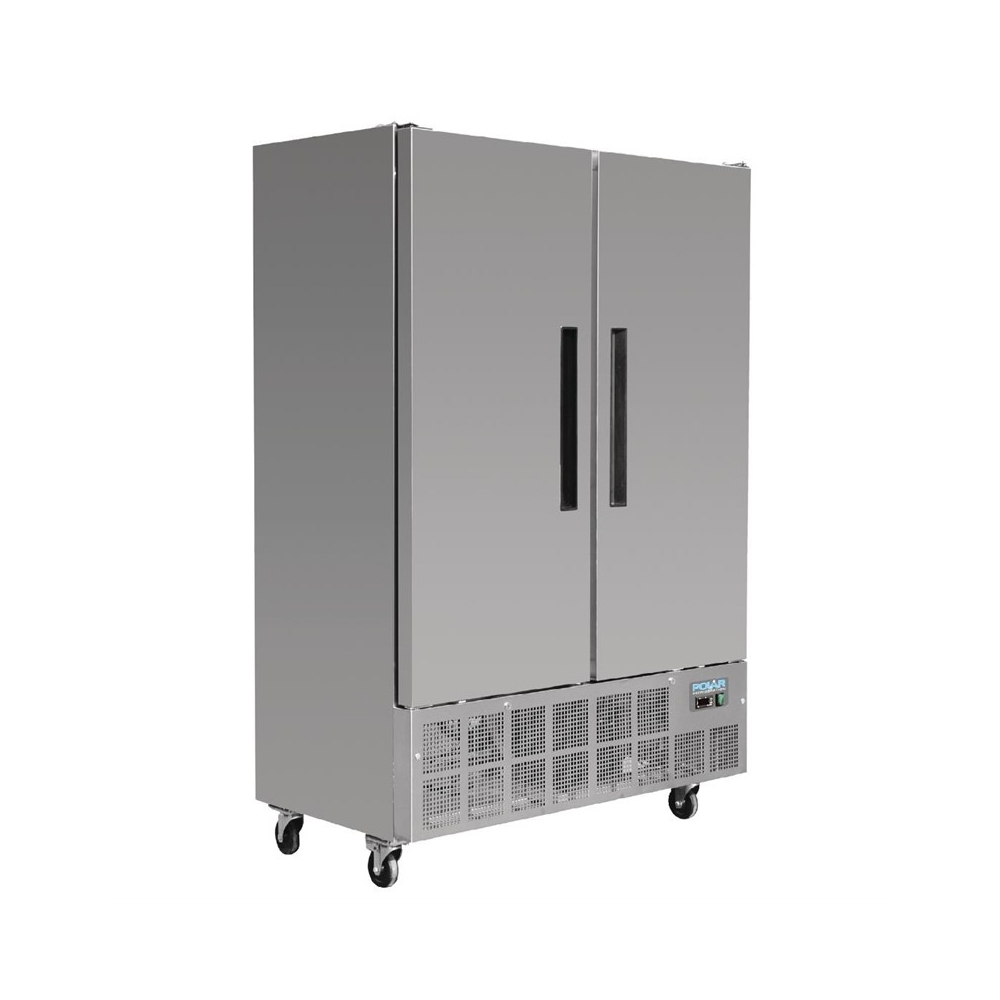 Polar G-serie 2-deurs slimline RVS vriezer 960L - GD880 (6)