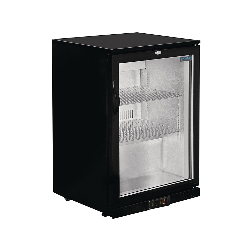 Polar G-serie barkoeling met klapdeur zwart 138L - GL001 (10)