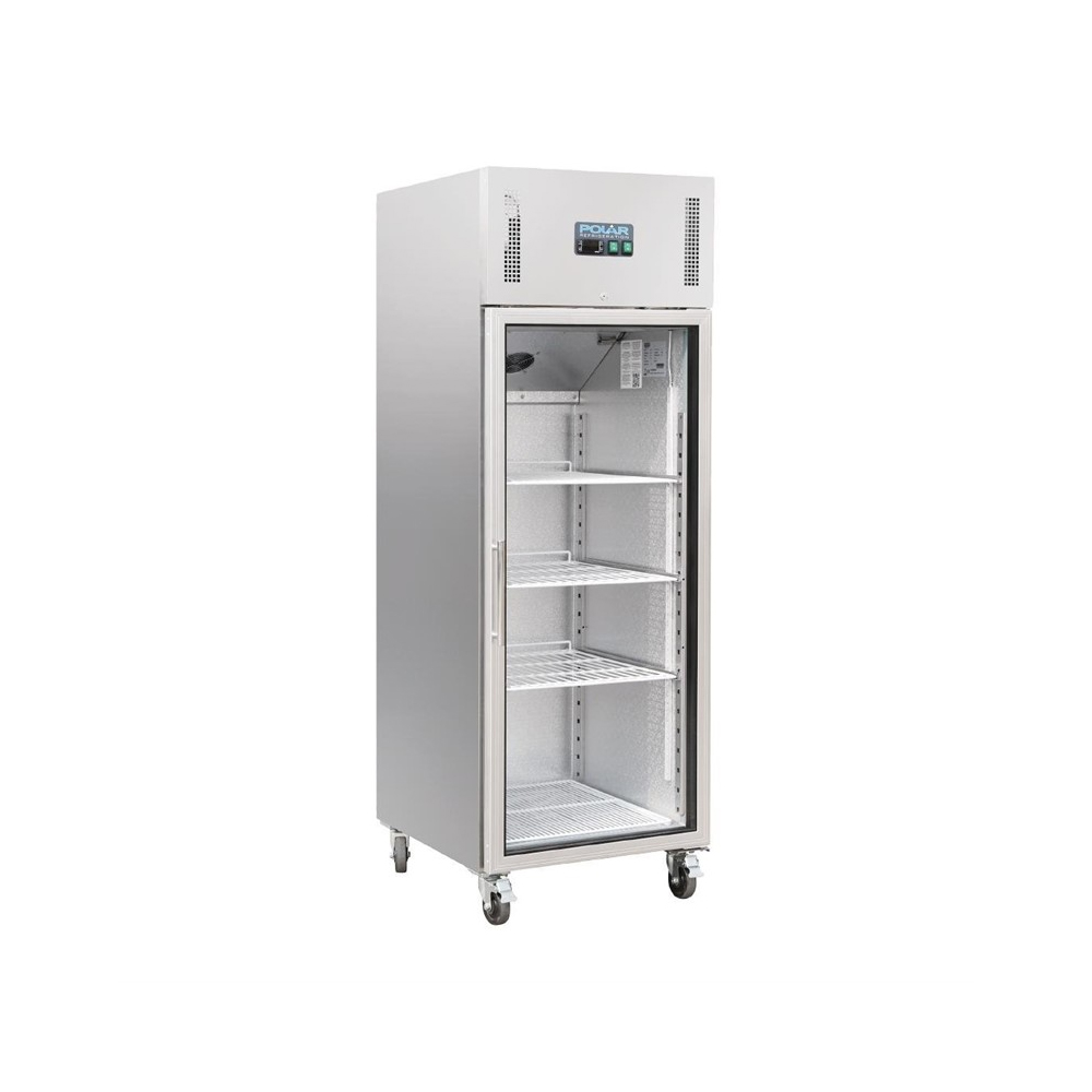 Polar G-serie gastro 1-deurs koeling met glazen deur 600L - CW197 (1)