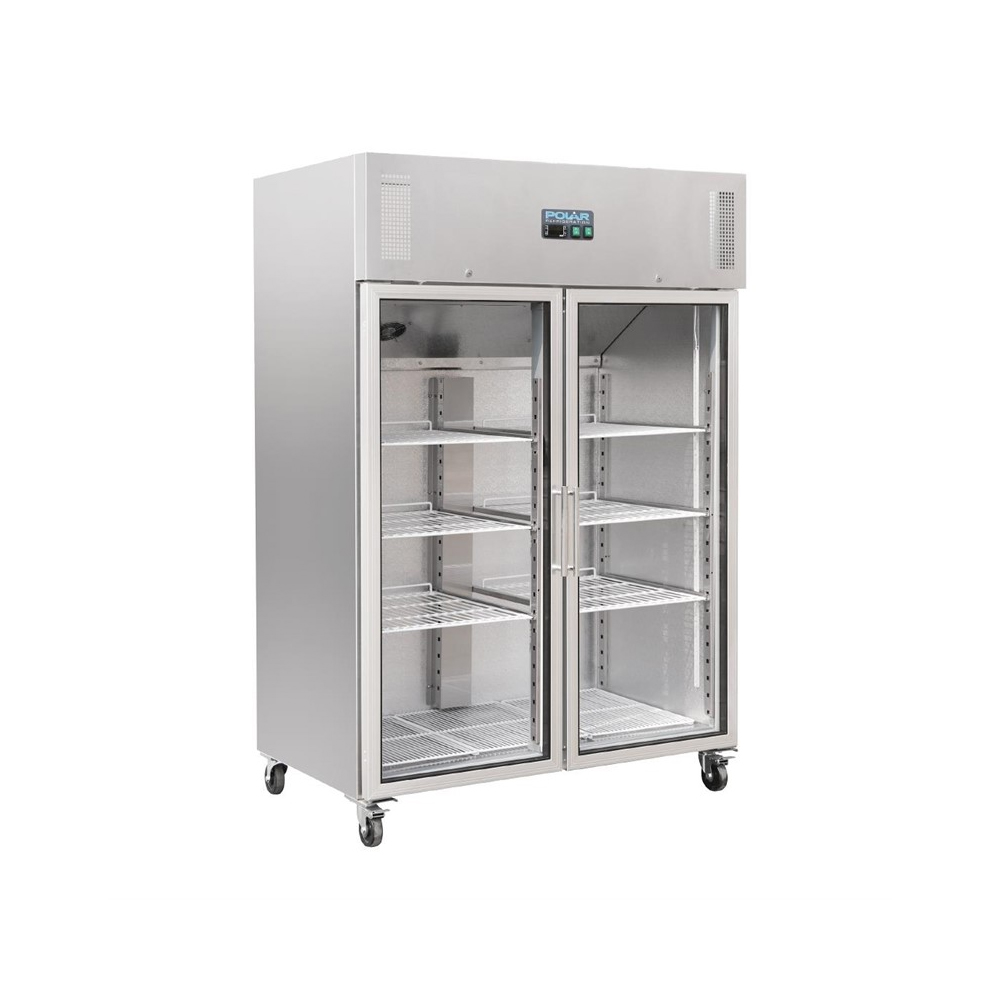 Polar G-serie 2-deurs glasdeurkoelkast 1200 liter - Afbeelding 5