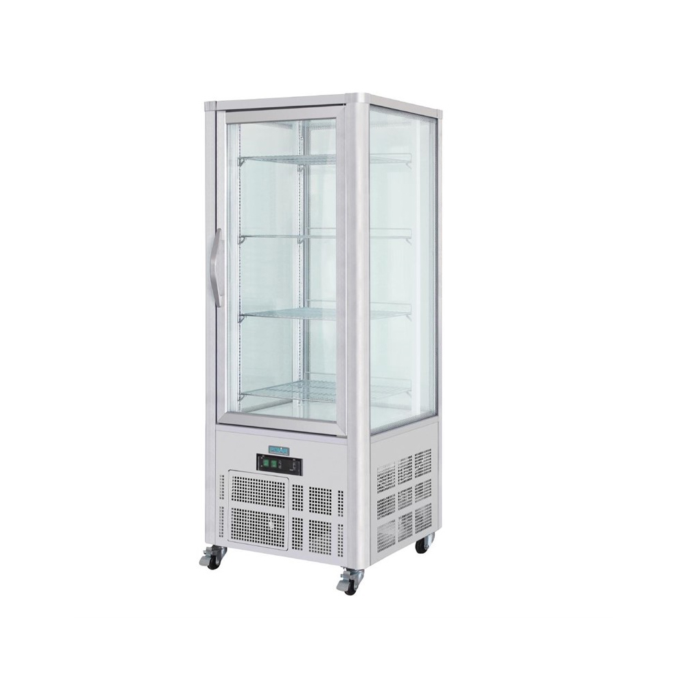 Polar RVS gebaksvitrine 400L, foto 2 van 5