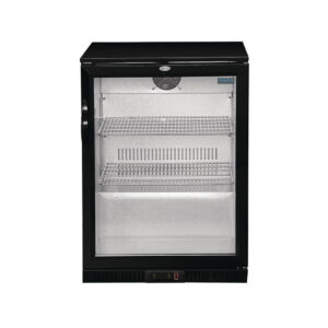 Polar G-serie laag model gekoelde bardisplay met klapdeur zwart 128L - GL011 (1)
