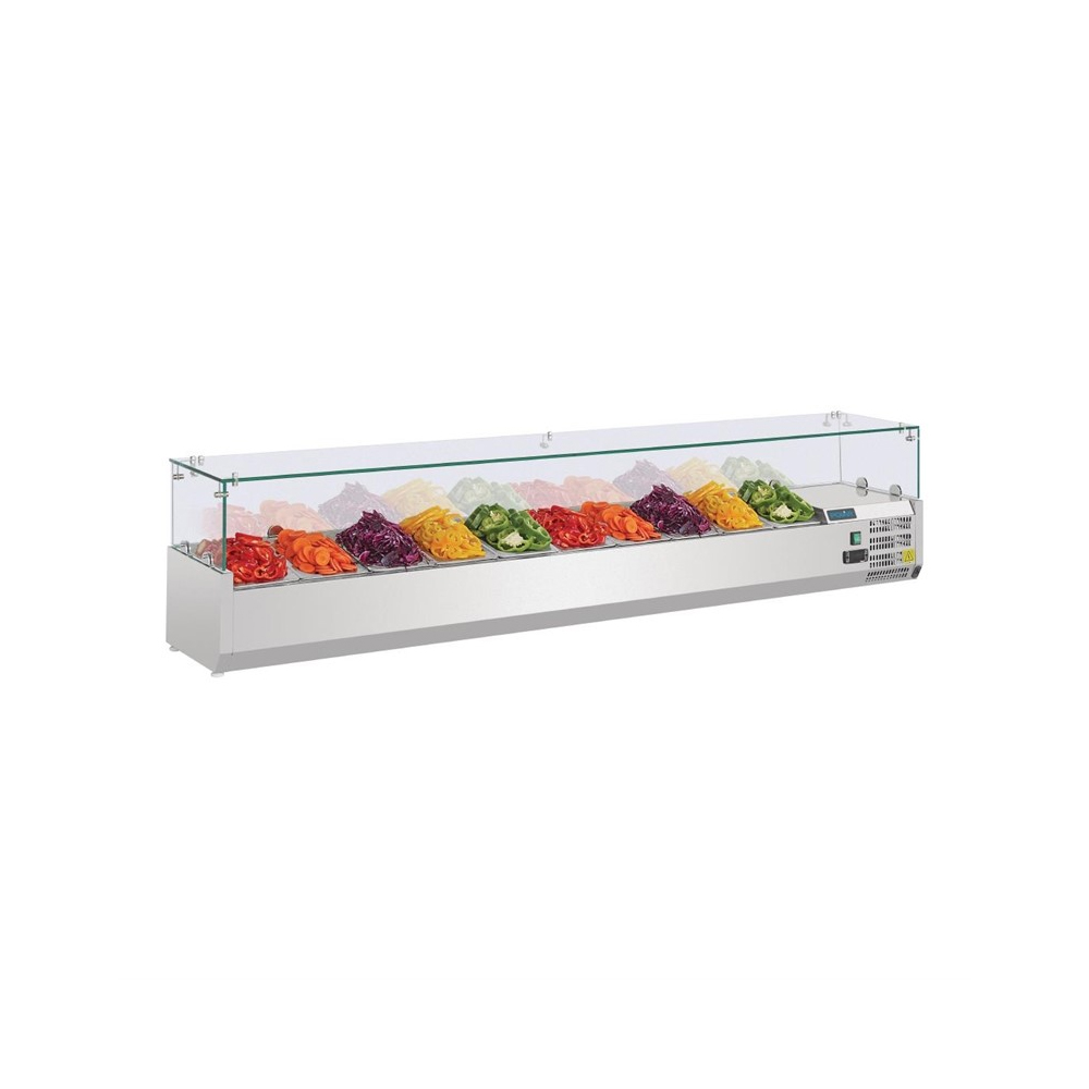 Opzetkoelvitrine GN 1/4 - Afbeelding 5