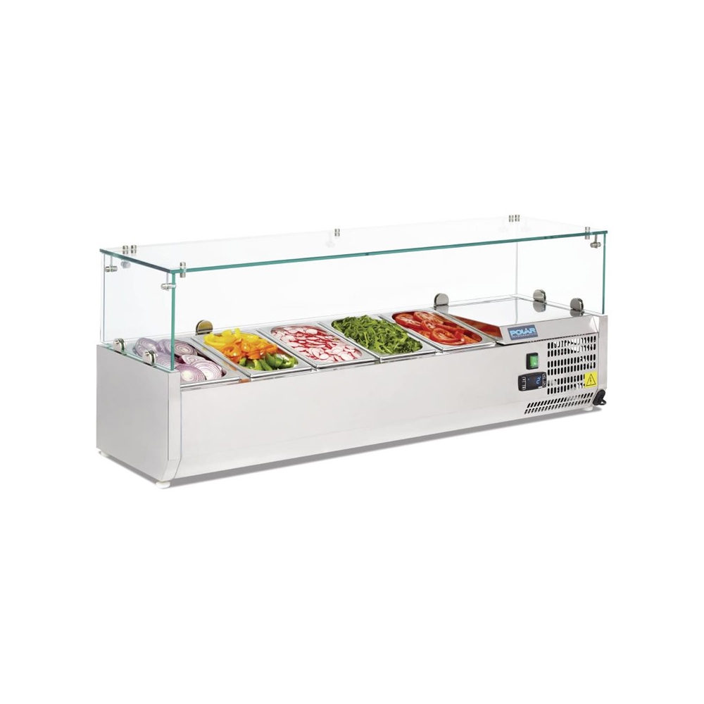 Opzetkoelvitrine GN 1/4 - Afbeelding 2