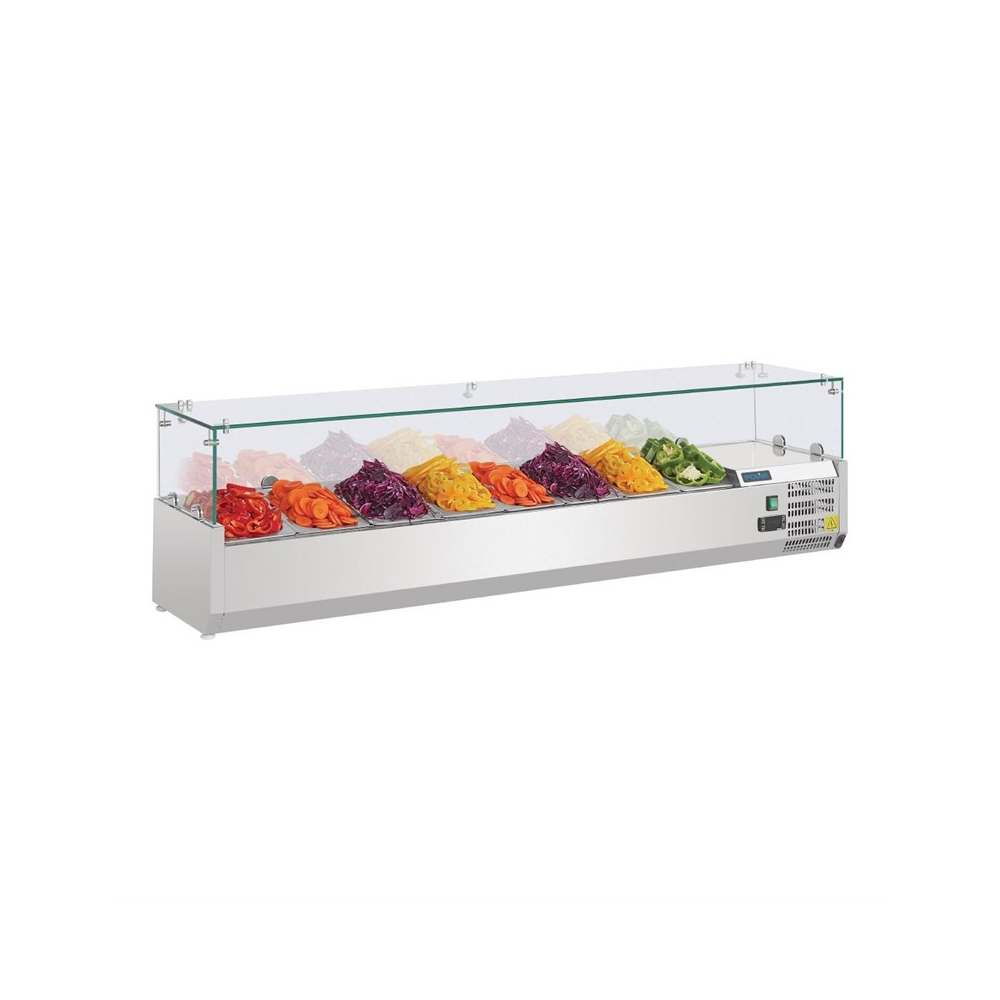 Opzetkoelvitrine GN 1/4 - Afbeelding 4