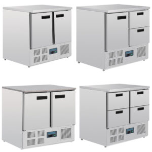Polar Koelwerkbank met 2-segmenten