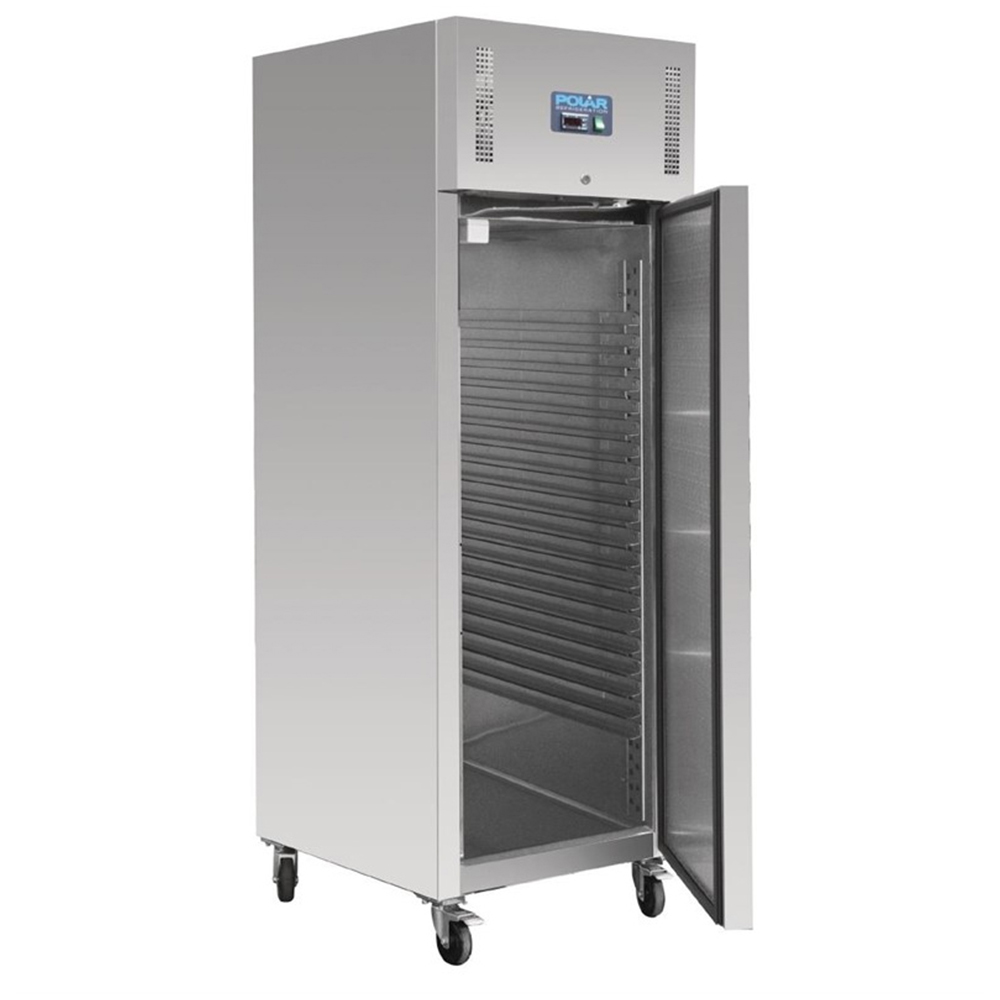 Polar 1-deurs patisserie koeling 850 liter – RVS (Inox) - Afbeelding 2
