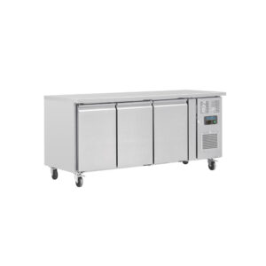 Polar U-serie 3-deurs koelwerkbank 417L - G597 (7)