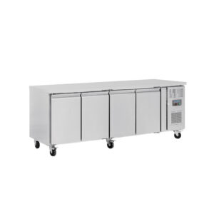 Polar U-serie 4-deurs koelwerkbank 449L - G379 (1)
