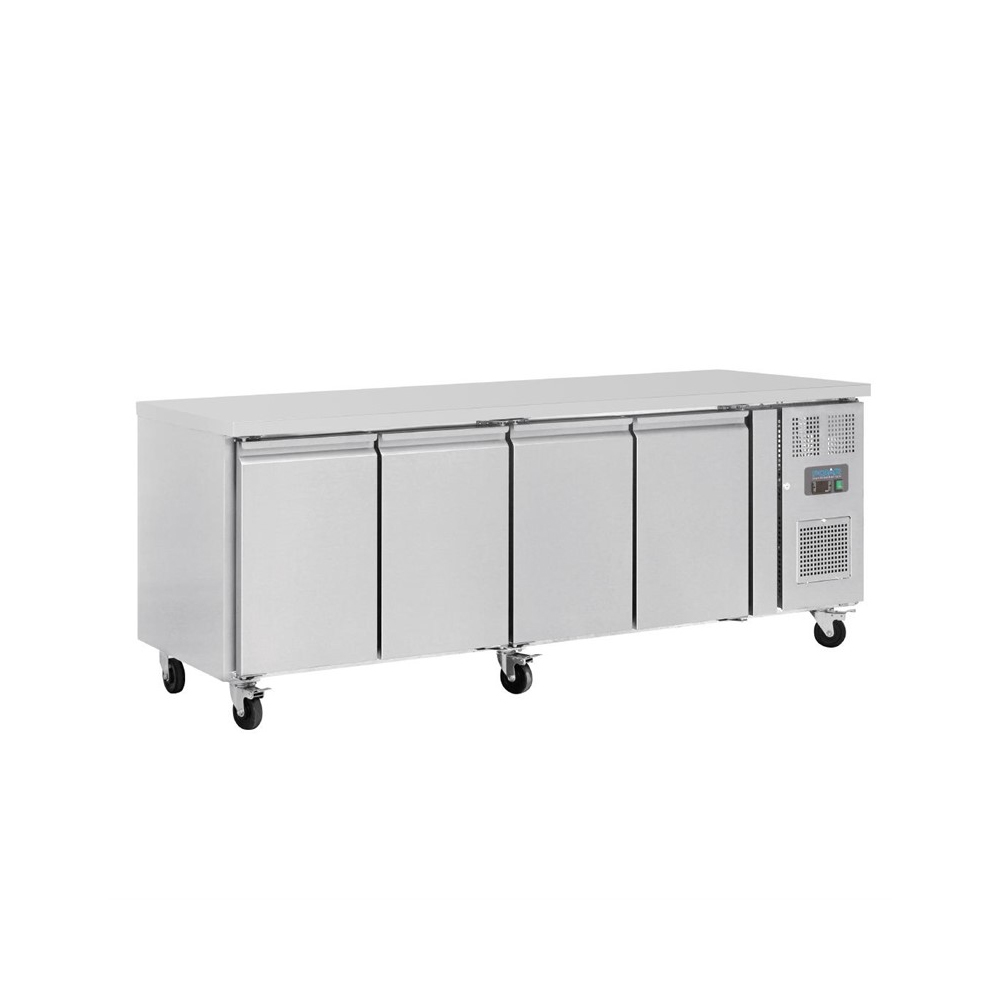 Polar U-serie 4-deurs koelwerkbank 449L - G379 (1)