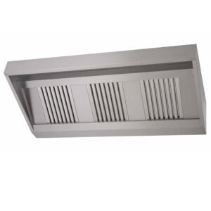 RVS Afzuigkap 400 hoog