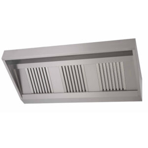 RVS Afzuigkap 540 hoog