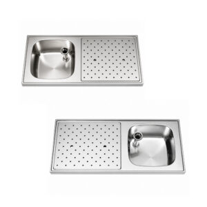 RVS / Inox spoeltapblad ST-BB100-1