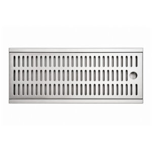 RVS / Inox opbouw lekbak zonder afvoer