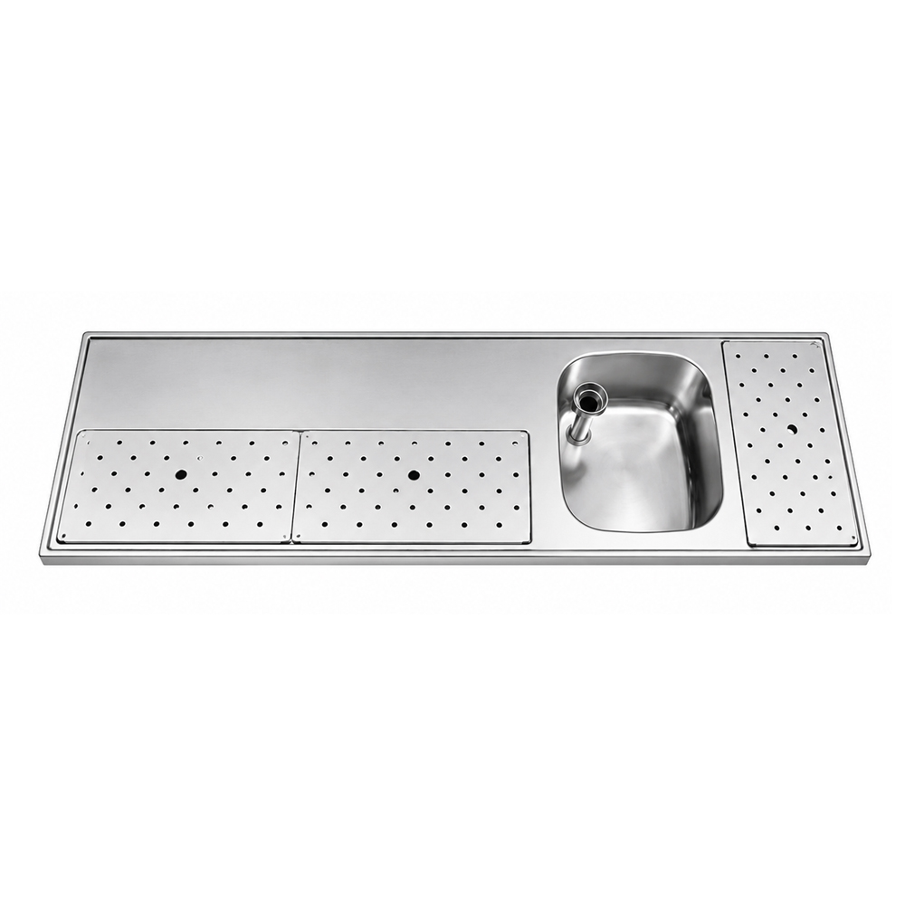 RVS / Inox spoeltapblad ST-BB180-1 - Afbeelding 3