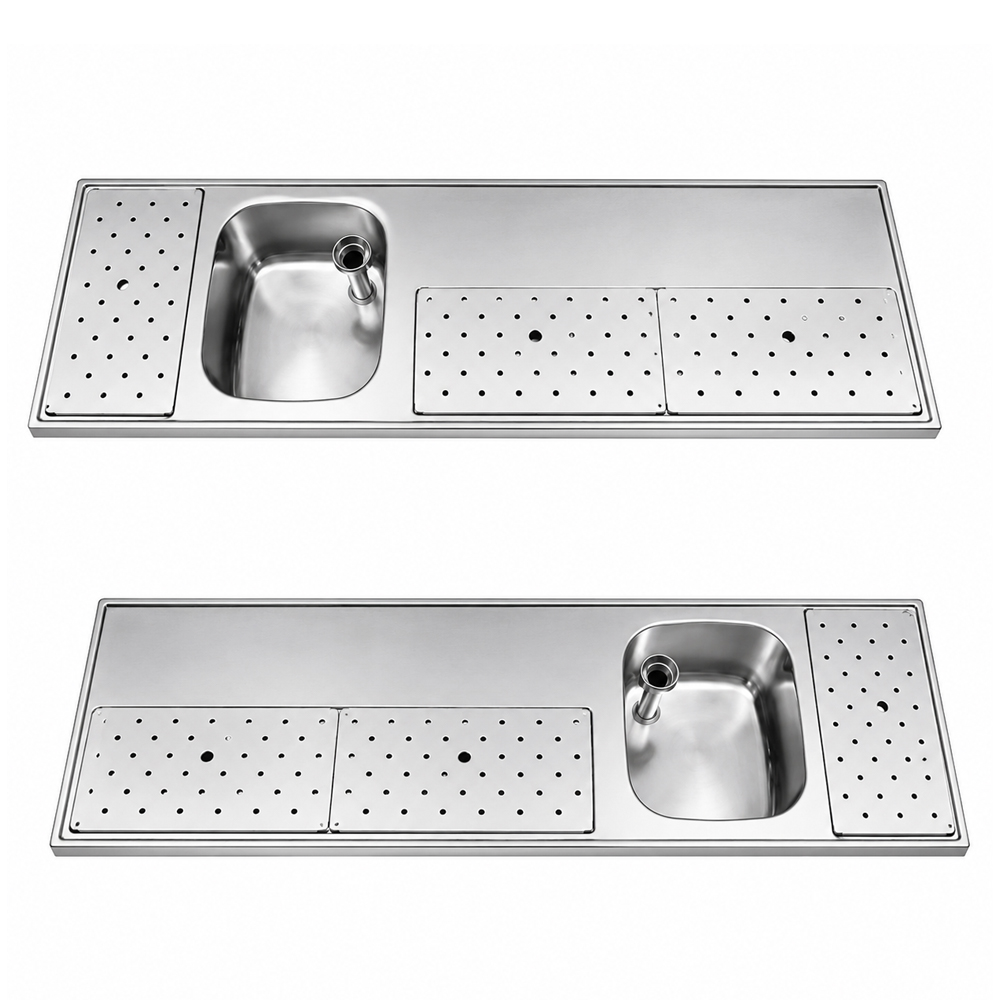 RVS / Inox spoeltapblad ST-BB180-1