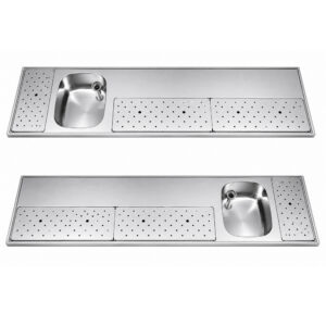 RVS / Inox spoeltapblad ST-BB230-1