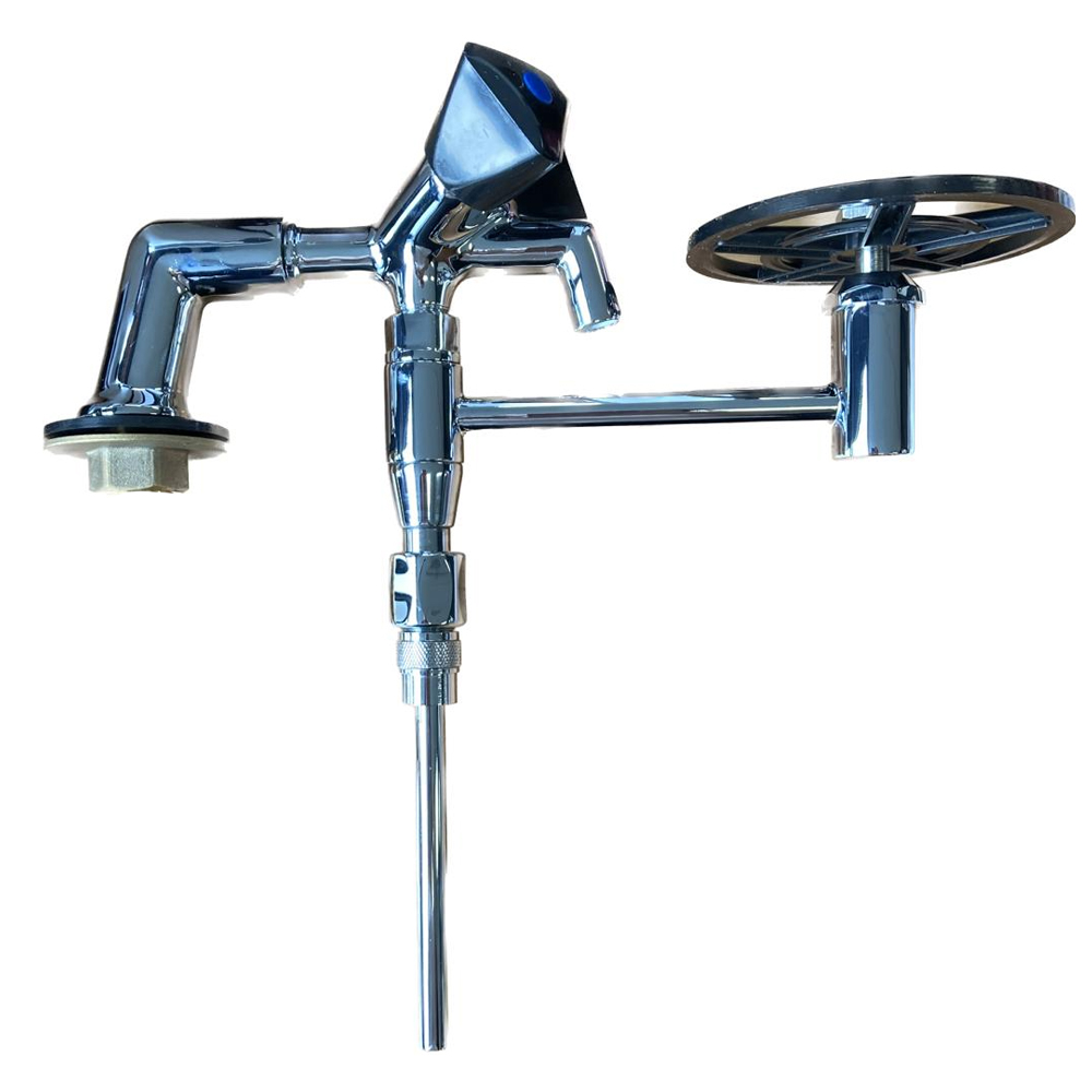 Spoelkraan deluxe met groot spoelkruis - Afbeelding 2