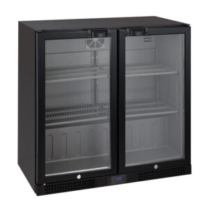 Tefcold DB202H 2-deurs glasdeurkoeling