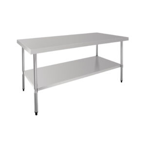 Vogue RVS centrale werktafel 180cm