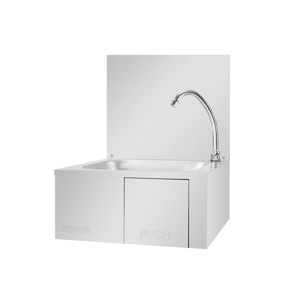 Wasbak met Kniebediening 440x345x495 mm – RVS (Inox) - Afbeelding 3