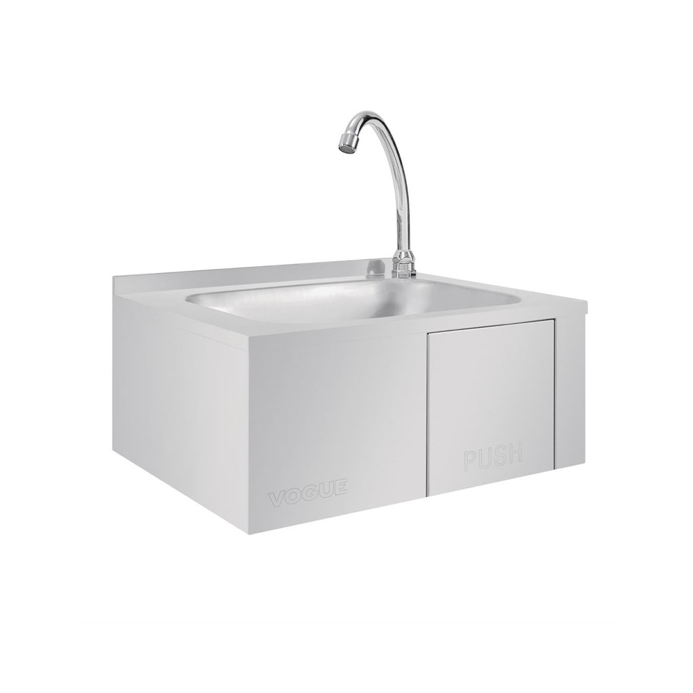 Wasbak met Kniebediening 440x345x495 mm – RVS (Inox) - Afbeelding 4