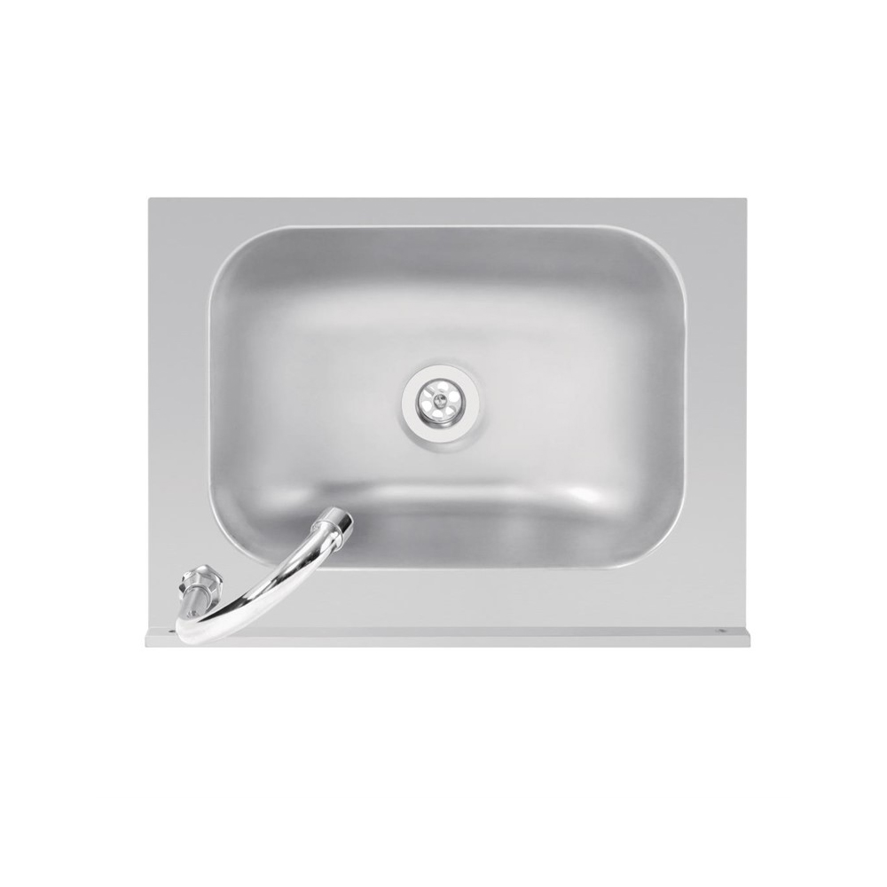 Wasbak met Kniebediening 440x345x495 mm – RVS (Inox) - Afbeelding 6