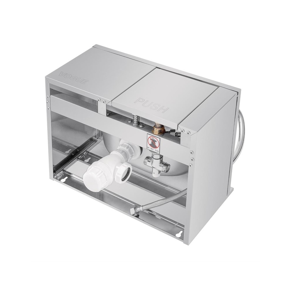Wasbak met Kniebediening 440x345x495 mm – RVS (Inox) - Afbeelding 9