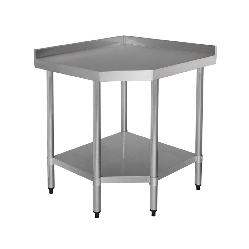 Vogue RVS werktafel hoekelement 70cm - GL278