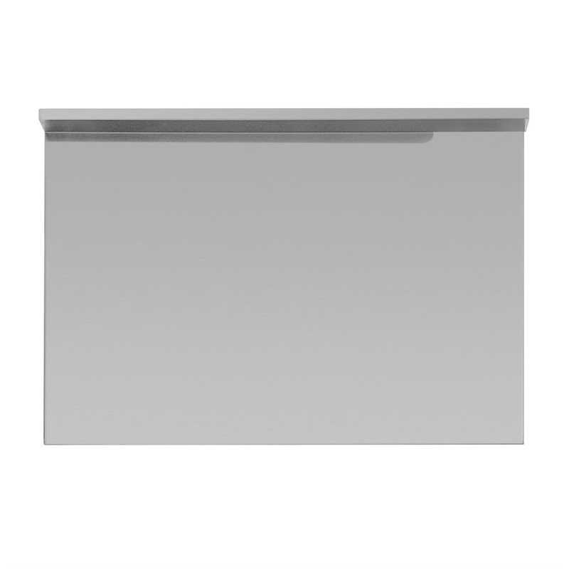 Demontabele RVS / Inox werktafel met achteropstand – 600 mm diep - Afbeelding 4