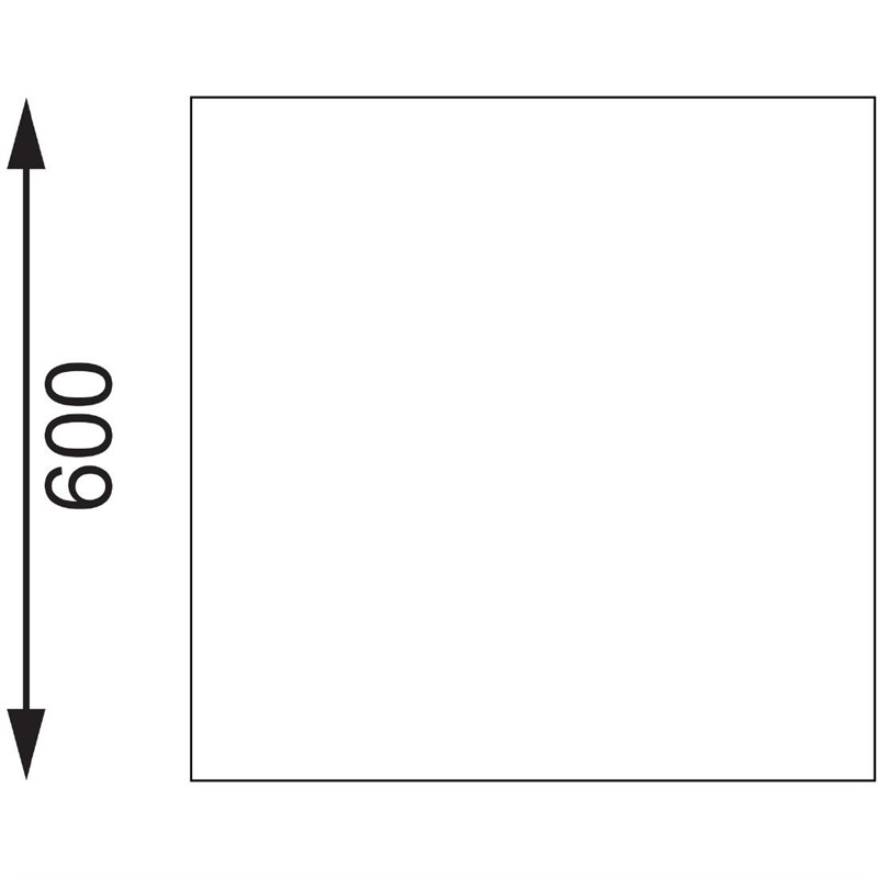 Demontabele RVS / Inox werktafel – 600 mm diep - Afbeelding 2