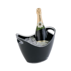 APS Acryl champagne bowl klein zwart - CF312