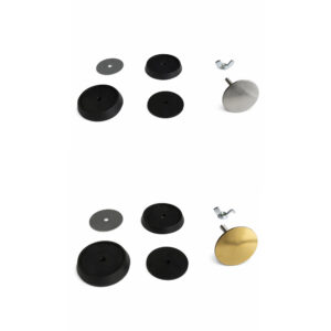 Afdekplaatje 31 mm tapzuil / kraangat