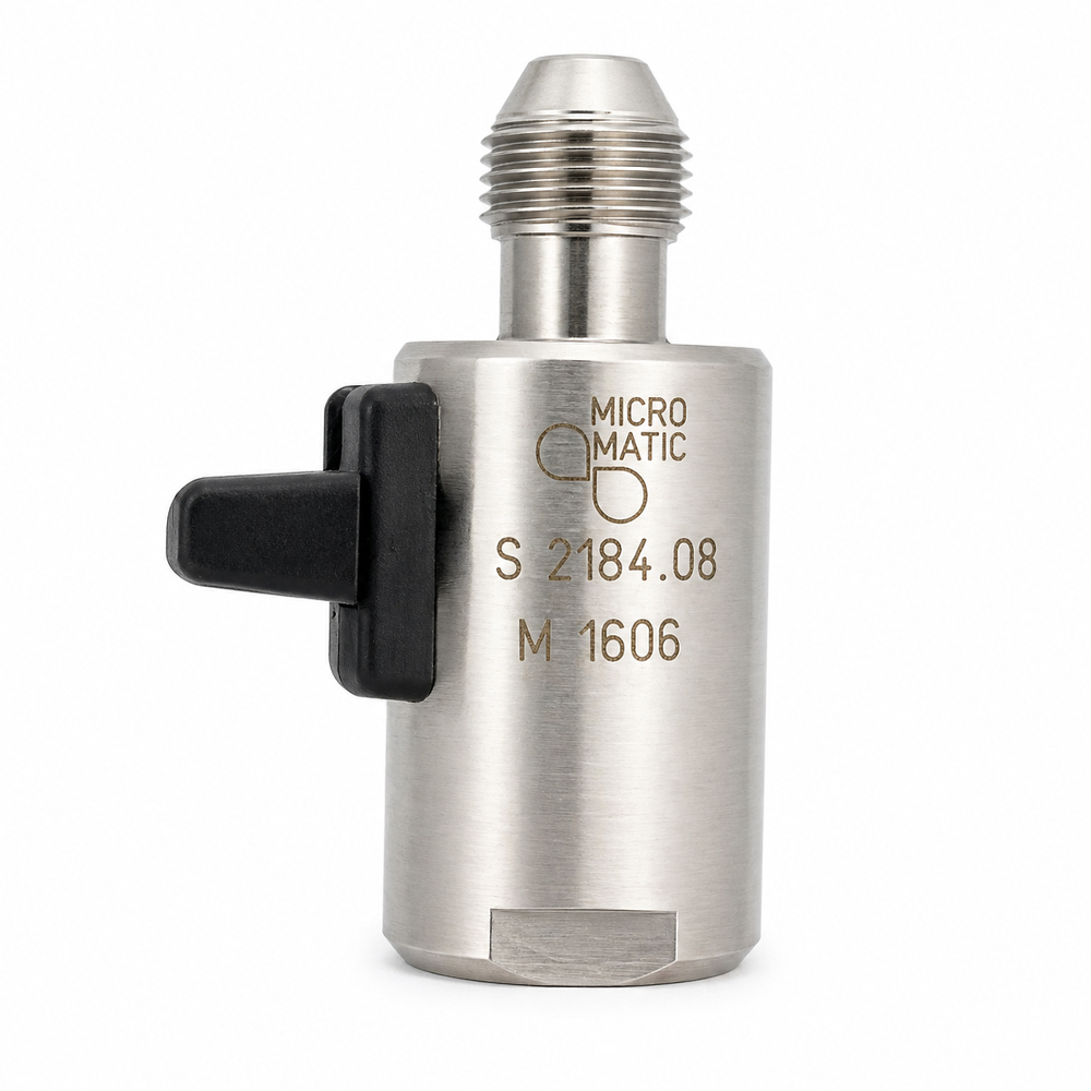 Micro Matic afsluitkraan 2x 3/8 (kogelkraan)