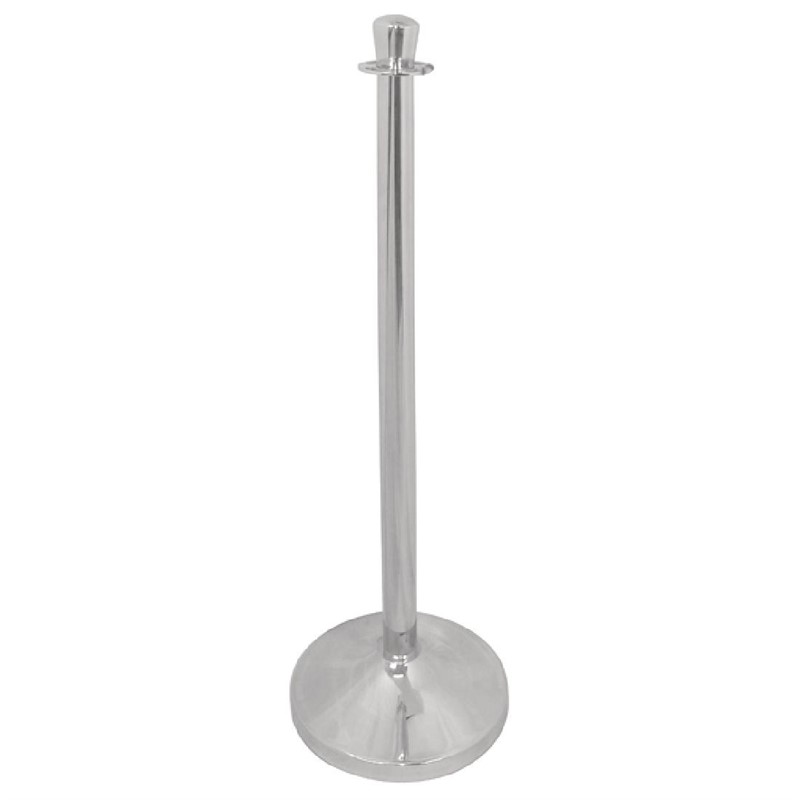 BOLERO RVS AFZETPAAL MET HALFRONDE KNOP - S653 (1)