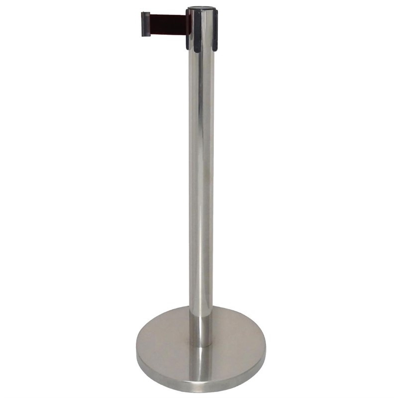 BOLERO RVS AFZETPAAL MET ZWART LINT 3M - GG724