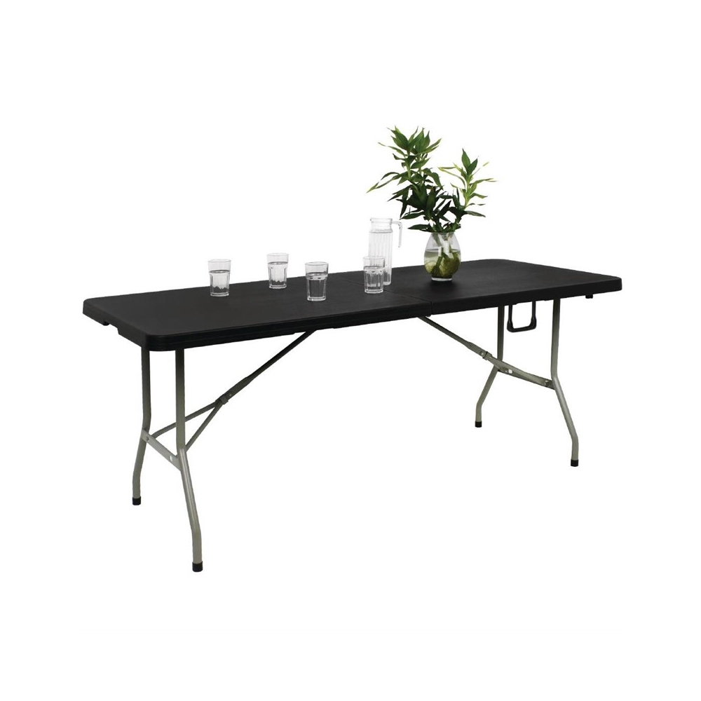 Bolero inklapbare buffettafel zwart - Afbeelding 5