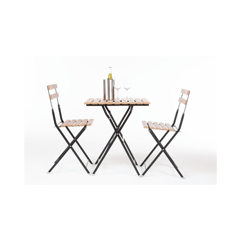 Bolero bistro stoel hout look - Afbeelding 12