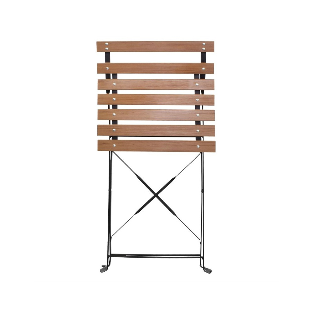 Bolero bistro stoel hout look - Afbeelding 3