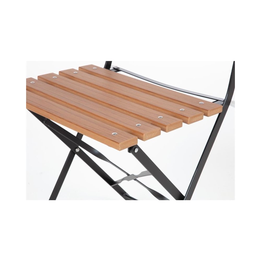 Bolero bistro stoel hout look - Afbeelding 6